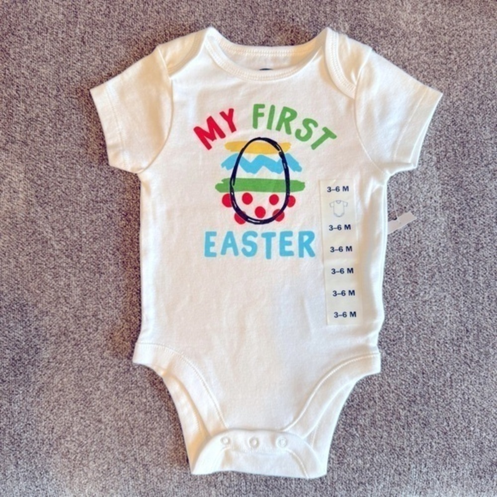 NWT Old Navy “My First Easter” onesie size 3-6 months